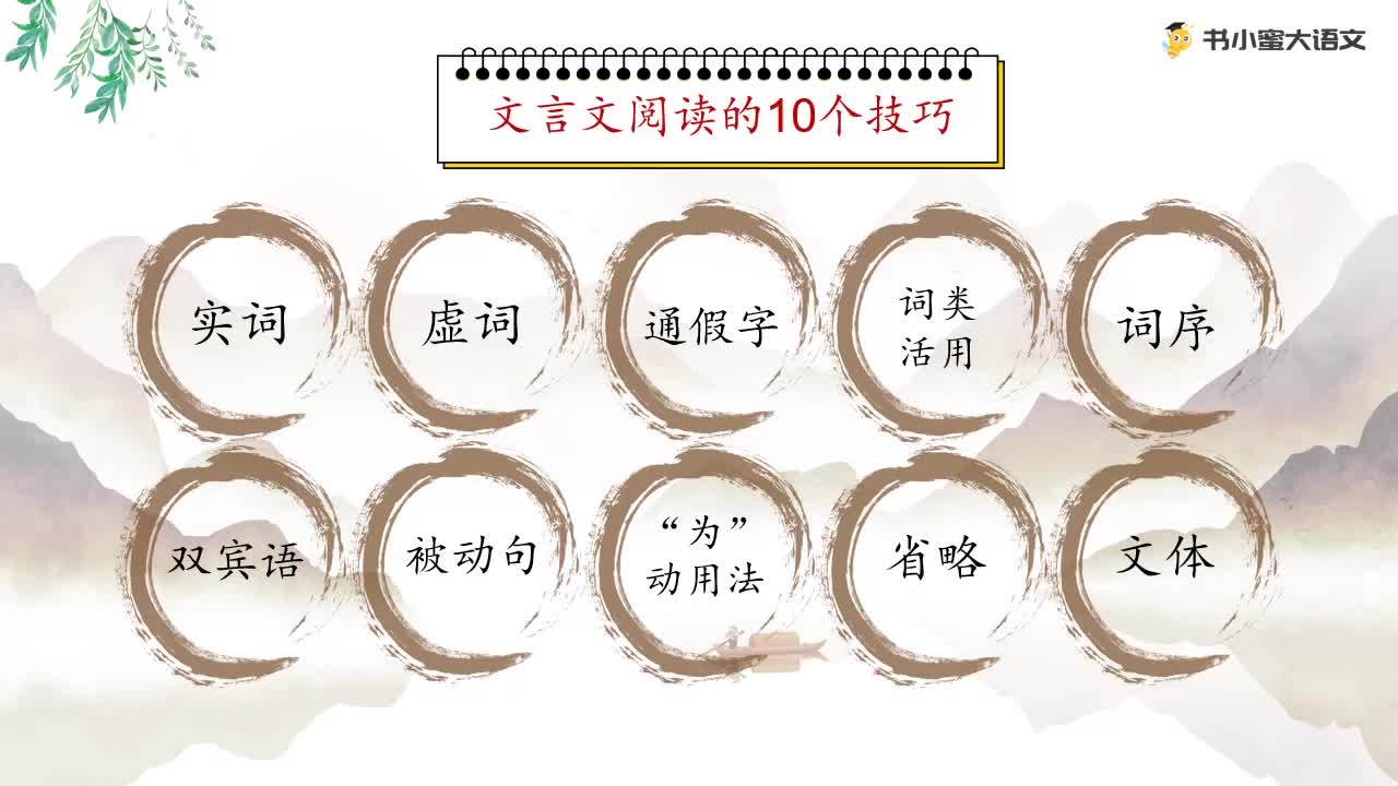 小升初古文学习的十把金钥匙
